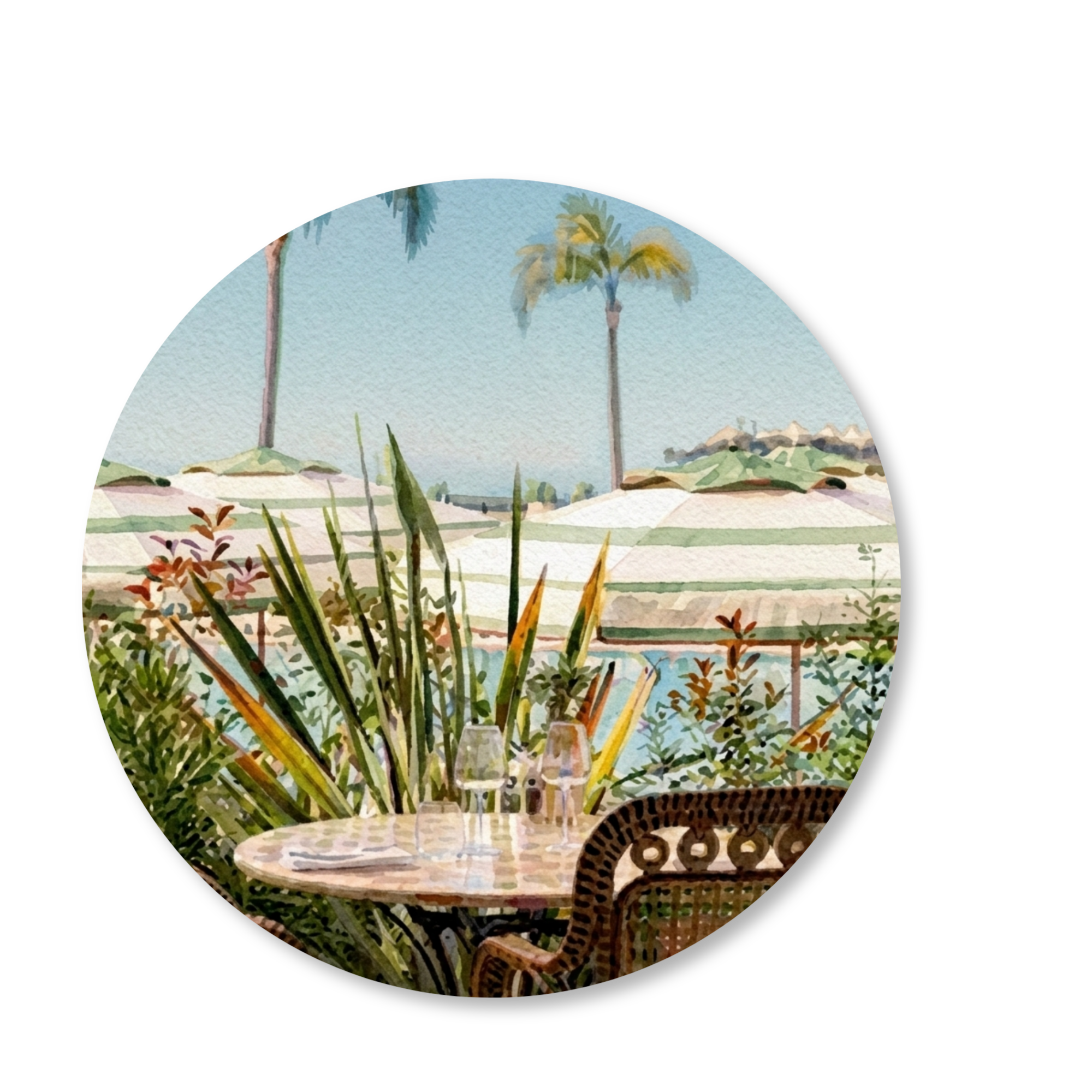 Monte Carlo Placemat- Set of 4