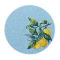 Lemon Embroidery Placemat- Set of 4