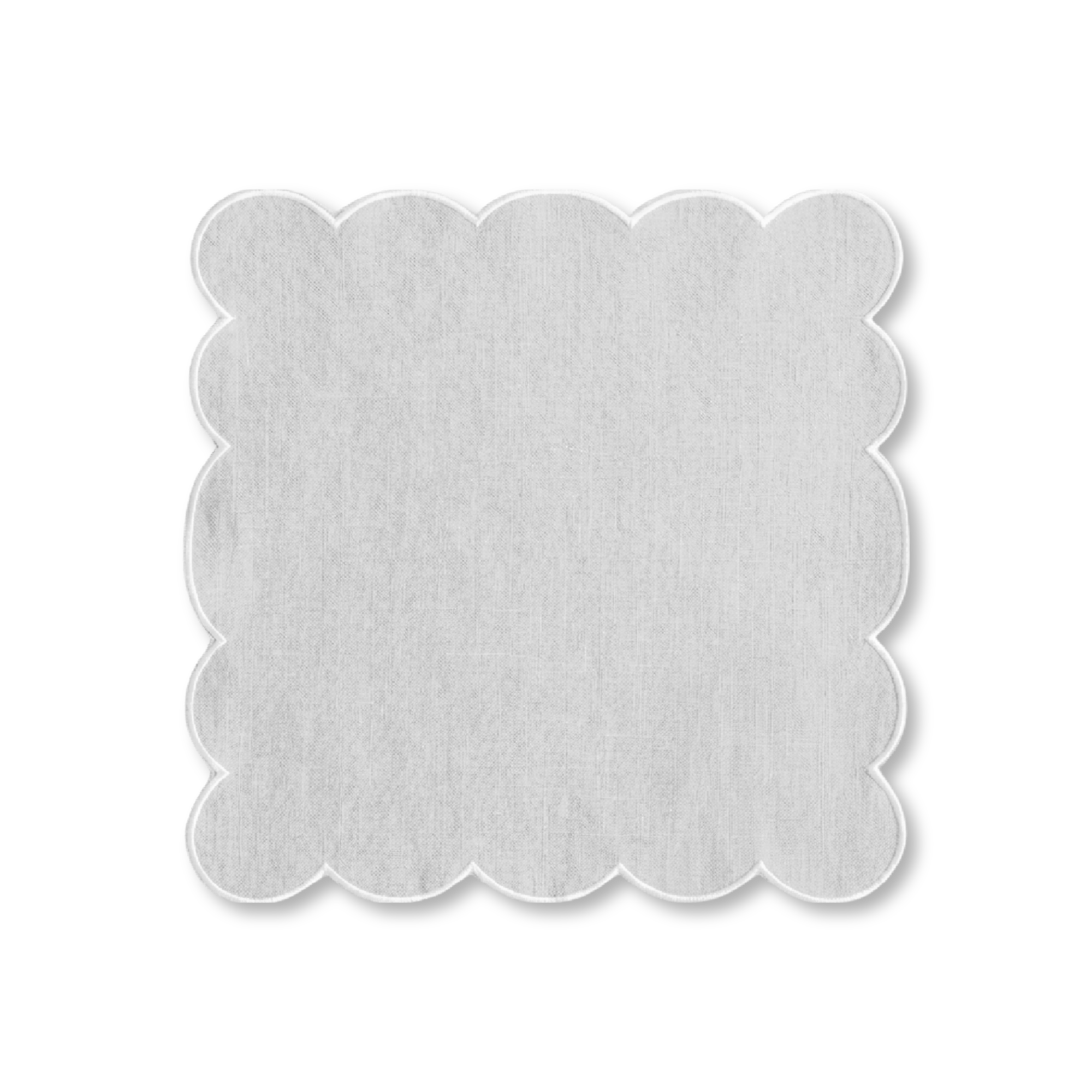 Grey Pressed Linen Placemat- Set of 4